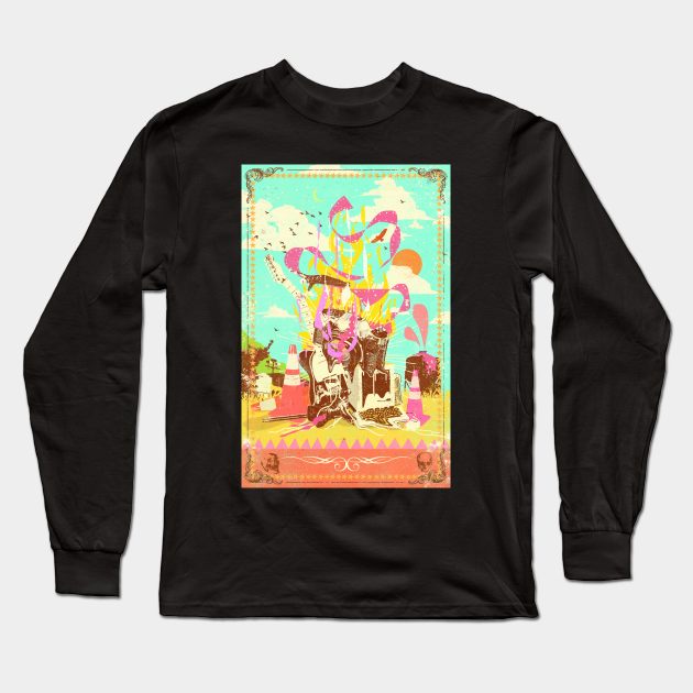 MELTED TOOLS Long Sleeve T-Shirt by Showdeer